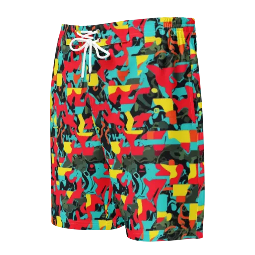 Rebel Botanica on a Men's Board Shorts