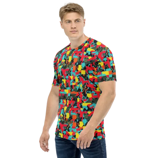 Rebel Botanica on a Men's Crew Neck T-Shirt