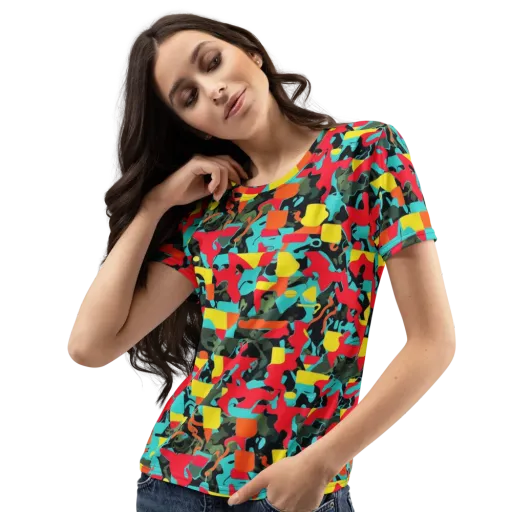 Rebel Botanica on a Women's Crew Neck T-Shirt