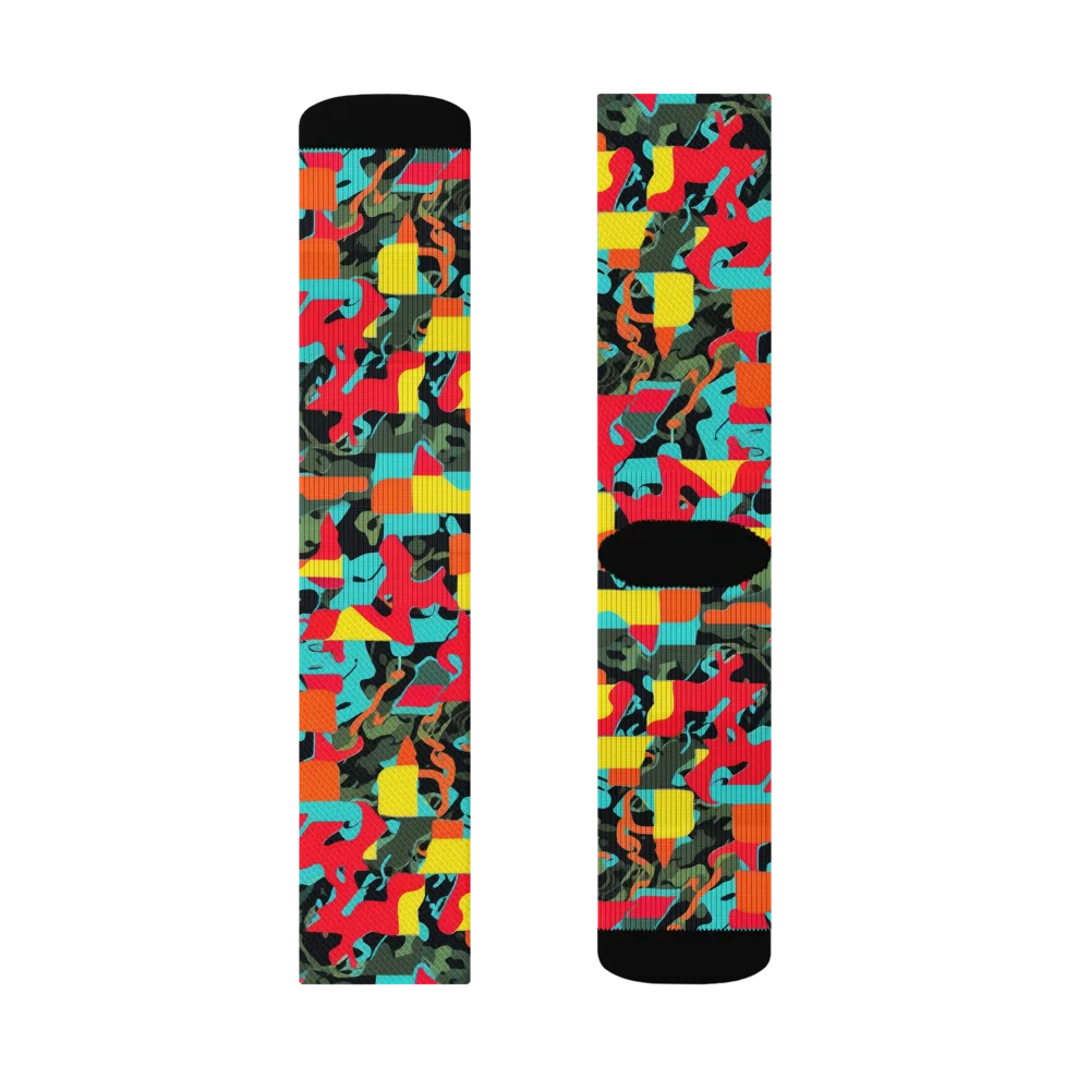 Rebel Botanica on Socks — Left Sock
