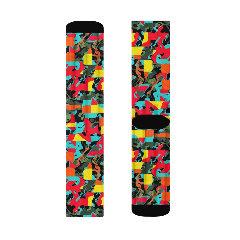 Rebel Botanica on Socks — Right Sock