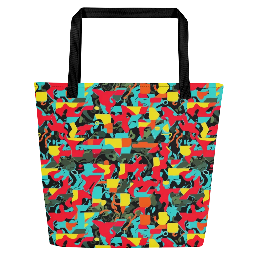 Rebel Botanica on Large Tote Bag W/ Pocket — Front