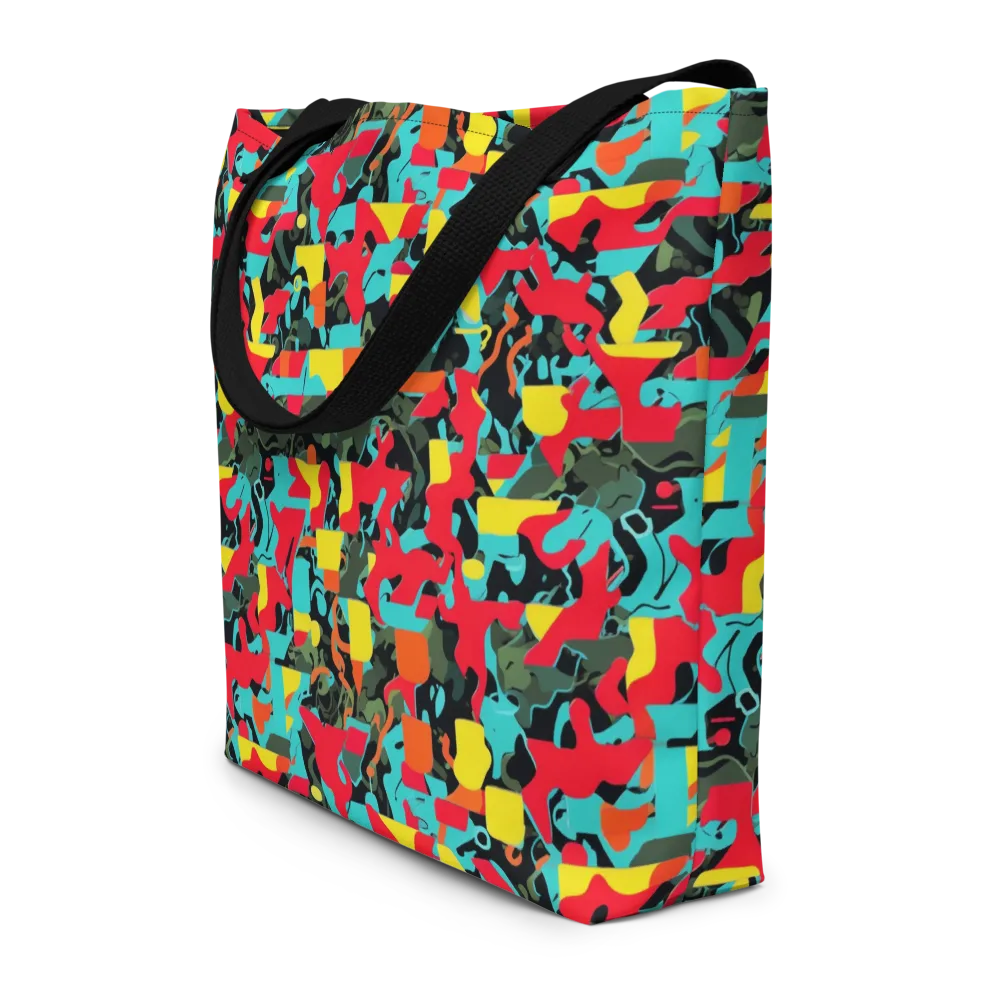 Rebel Botanica on Large Tote Bag W/ Pocket — Front