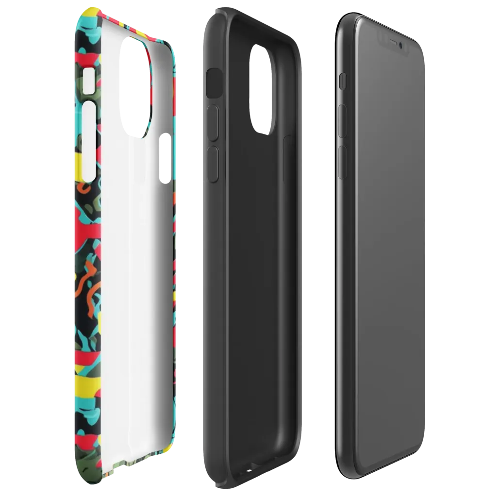 Rebel Botanica on Tough Case for iPhone® — Right