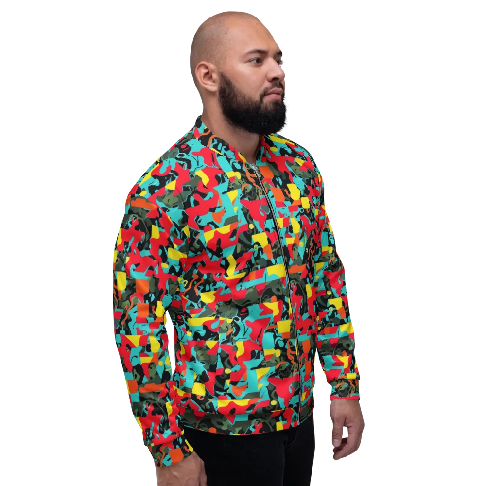 Rebel Botanica on Bomber Jacket — Right