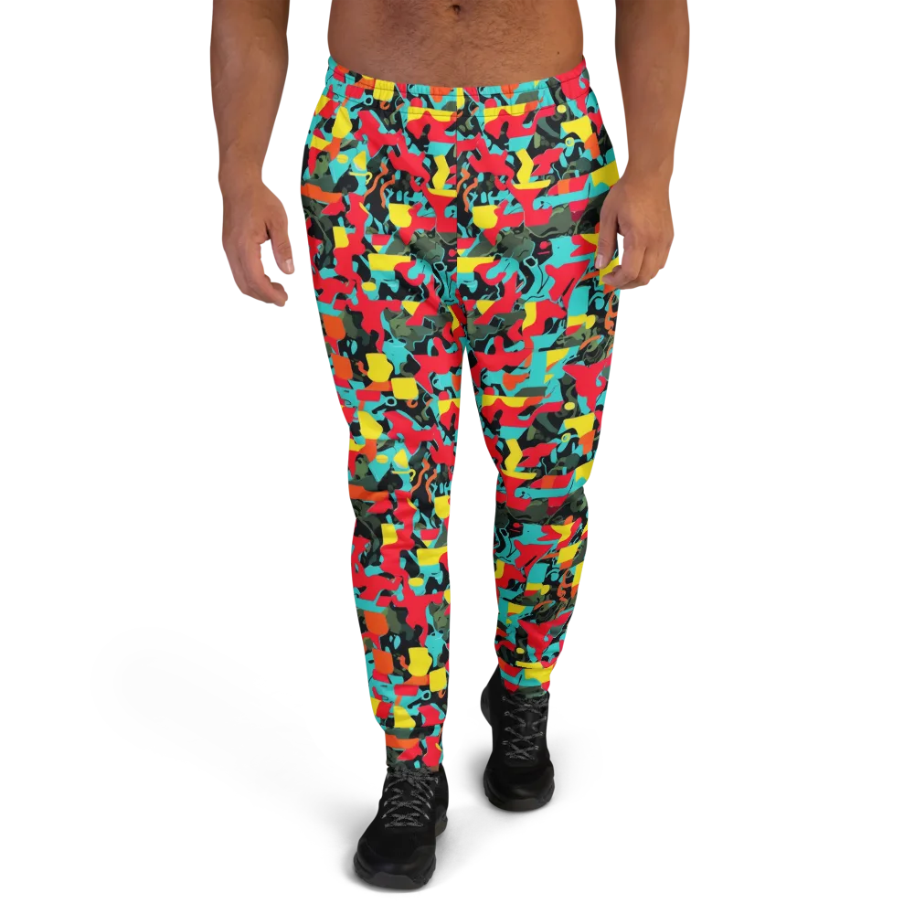 Rebel Botanica on Men's Joggers — Front