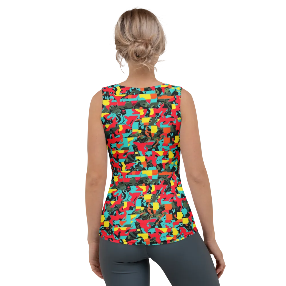 Rebel Botanica on Women's Tank Top — Back
