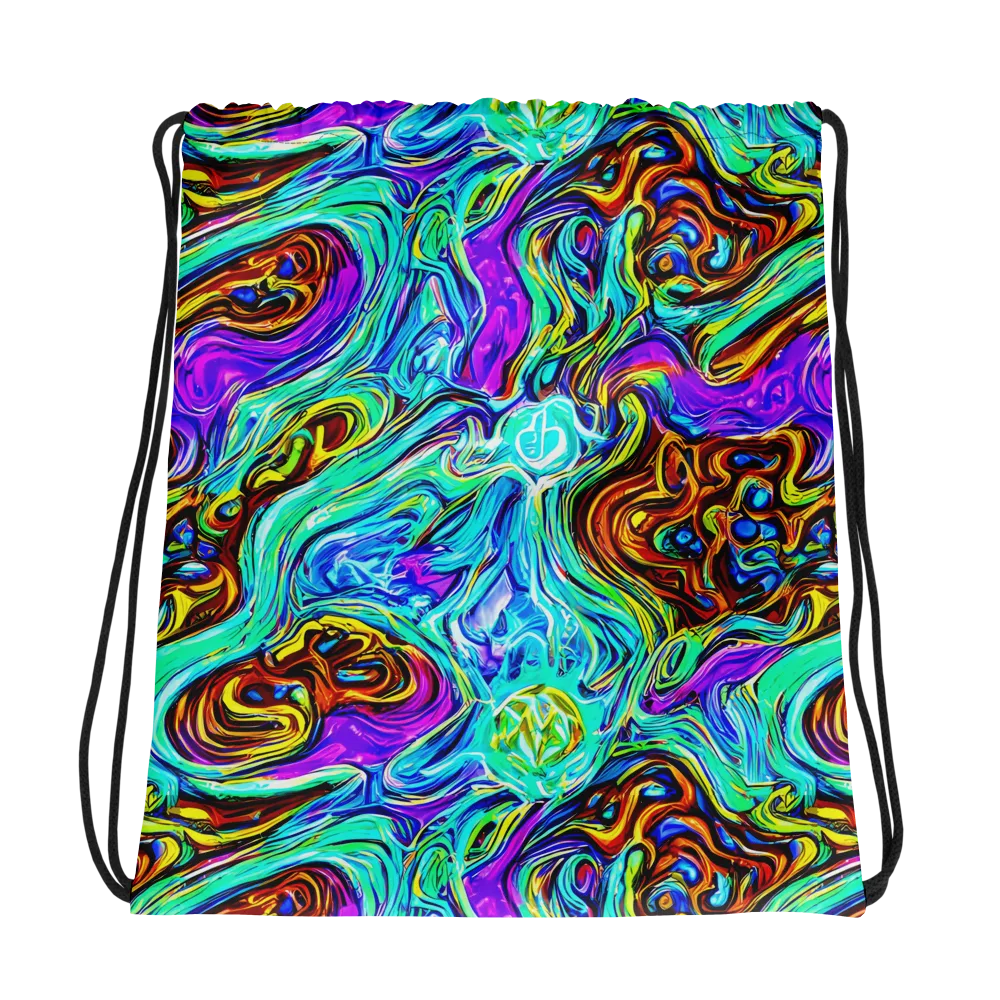 Mystic Iridescence on Drawstring Bag — Photo