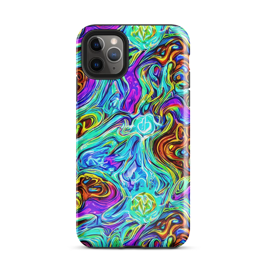 Mystic Iridescence on Tough Case for iPhone® — Front