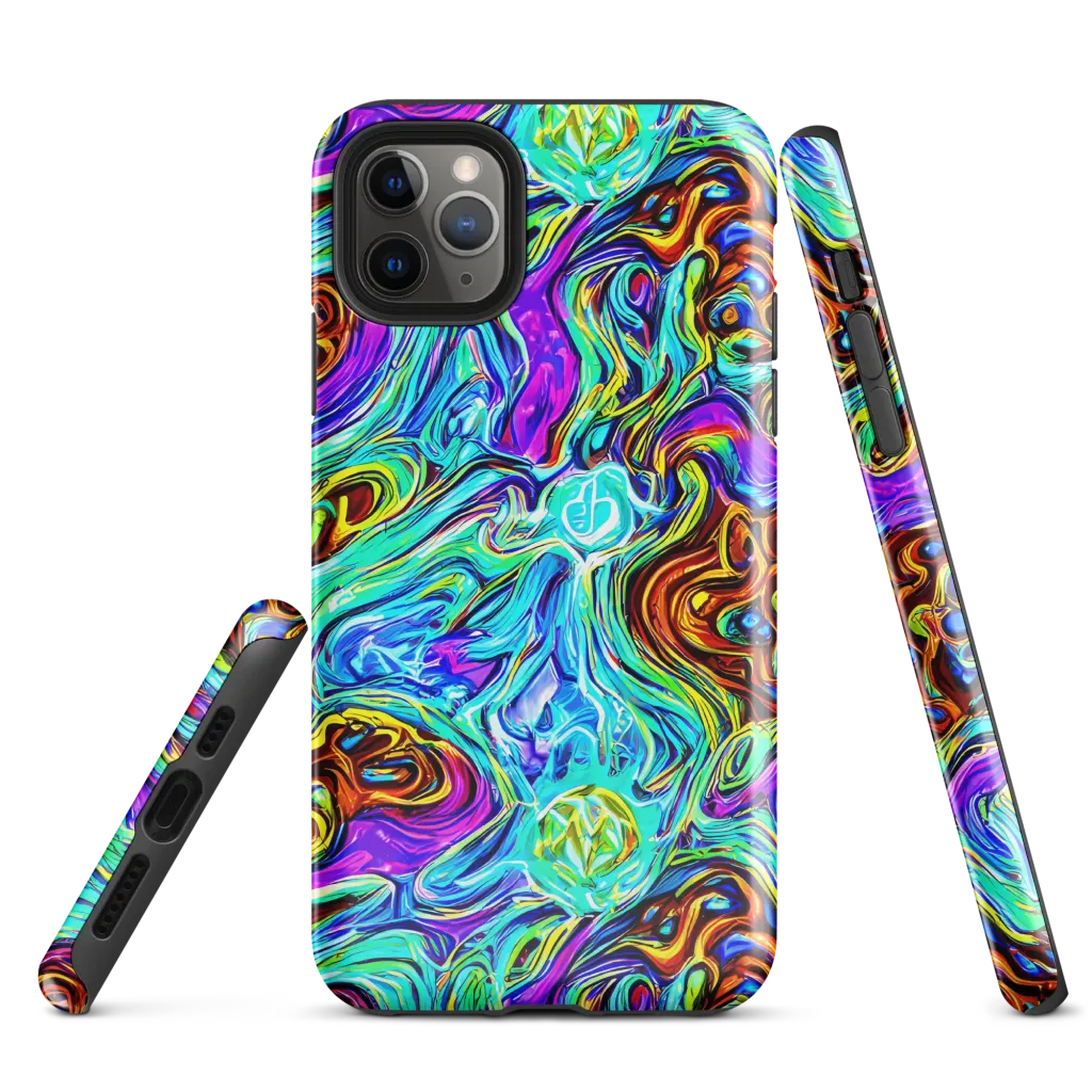 Mystic Iridescence on Tough Case for iPhone® — Front