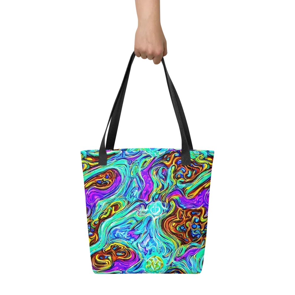 Mystic Iridescence on Tote Bag — Front