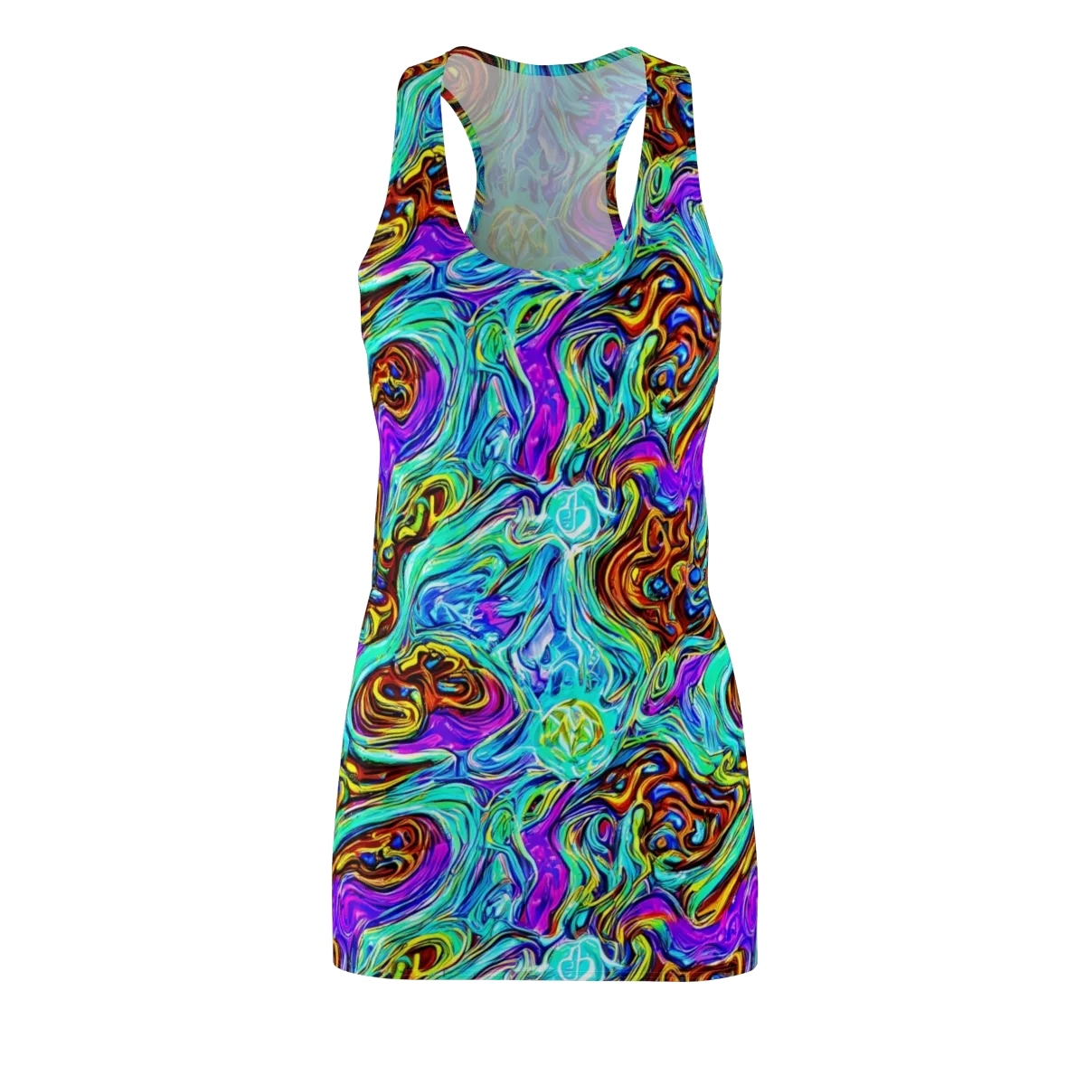 Mystic Iridescence on Racerback Dress — Front