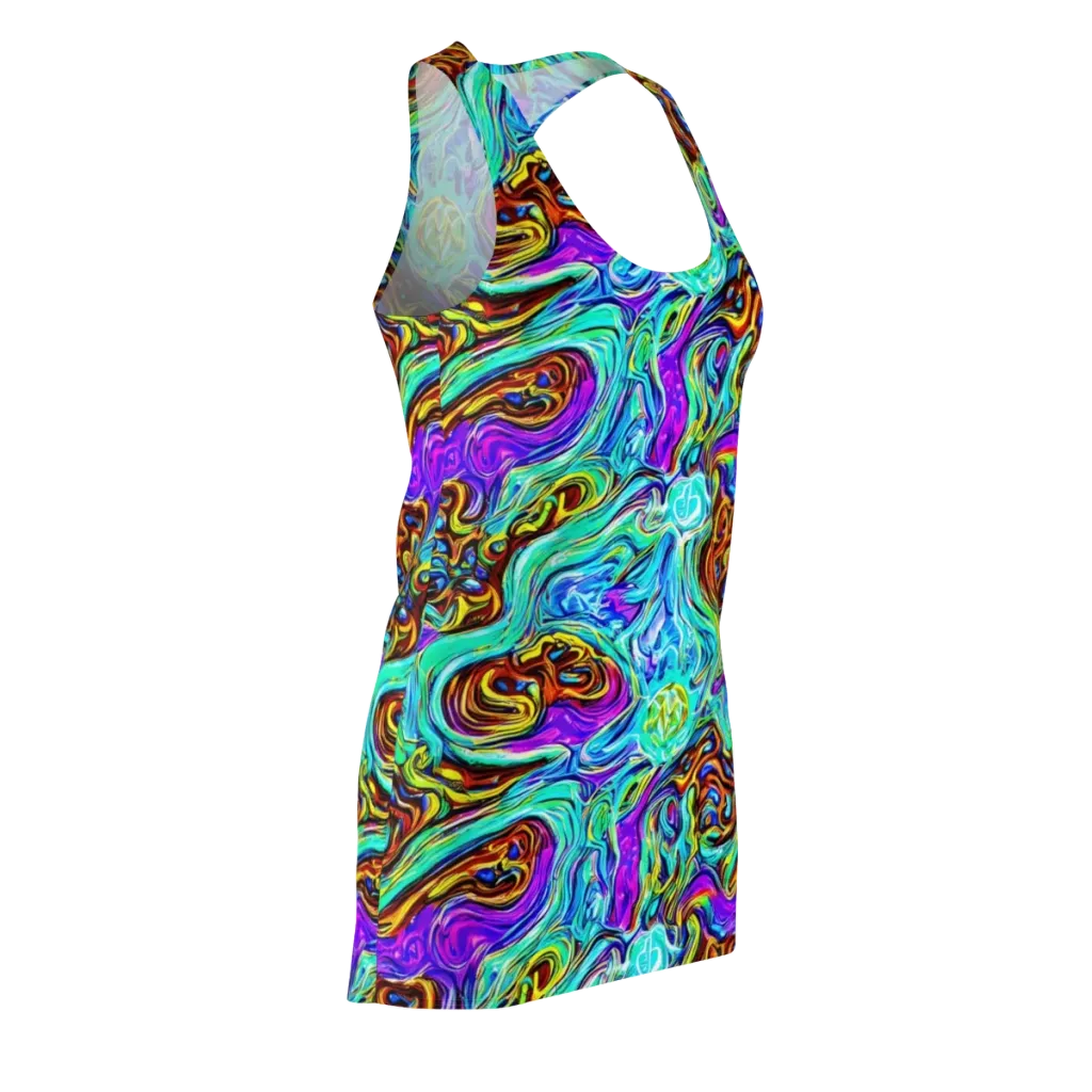 Mystic Iridescence on Racerback Dress — Front Side
