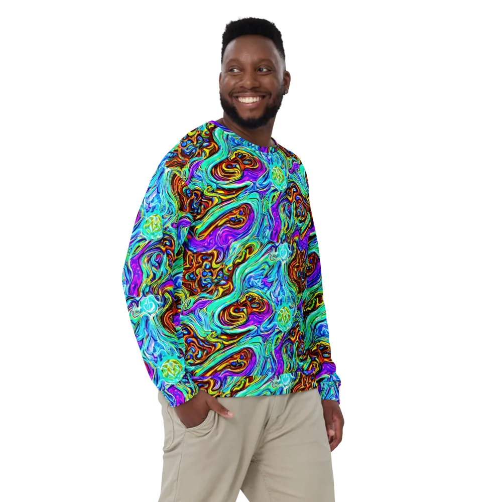 Mystic Iridescence on Sweatshirt — Front