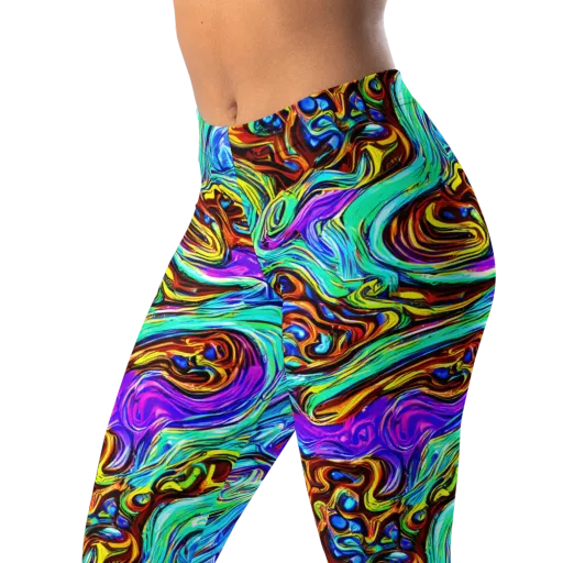 Mystic Iridescence on a Leggings