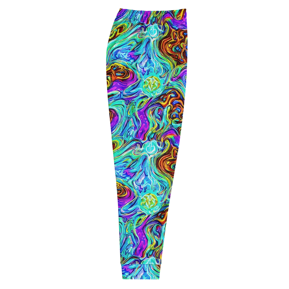 Mystic Iridescence on Men's Joggers — Right