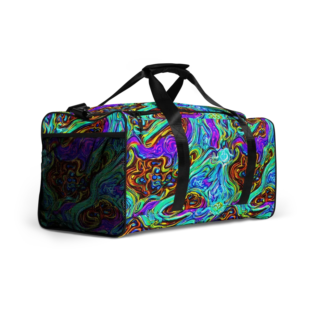 Mystic Iridescence on Duffle Bag — Right Front