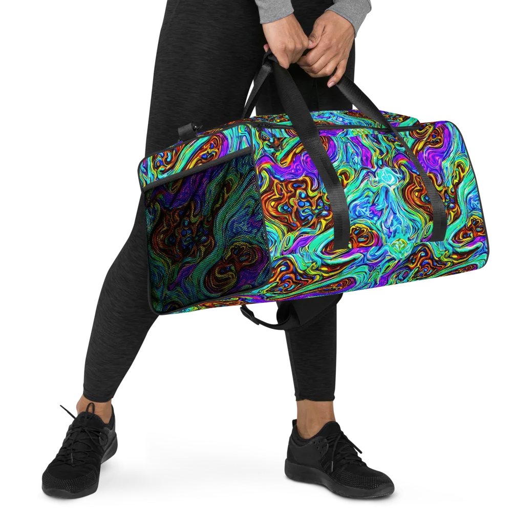 Mystic Iridescence on Duffle Bag — Right Front