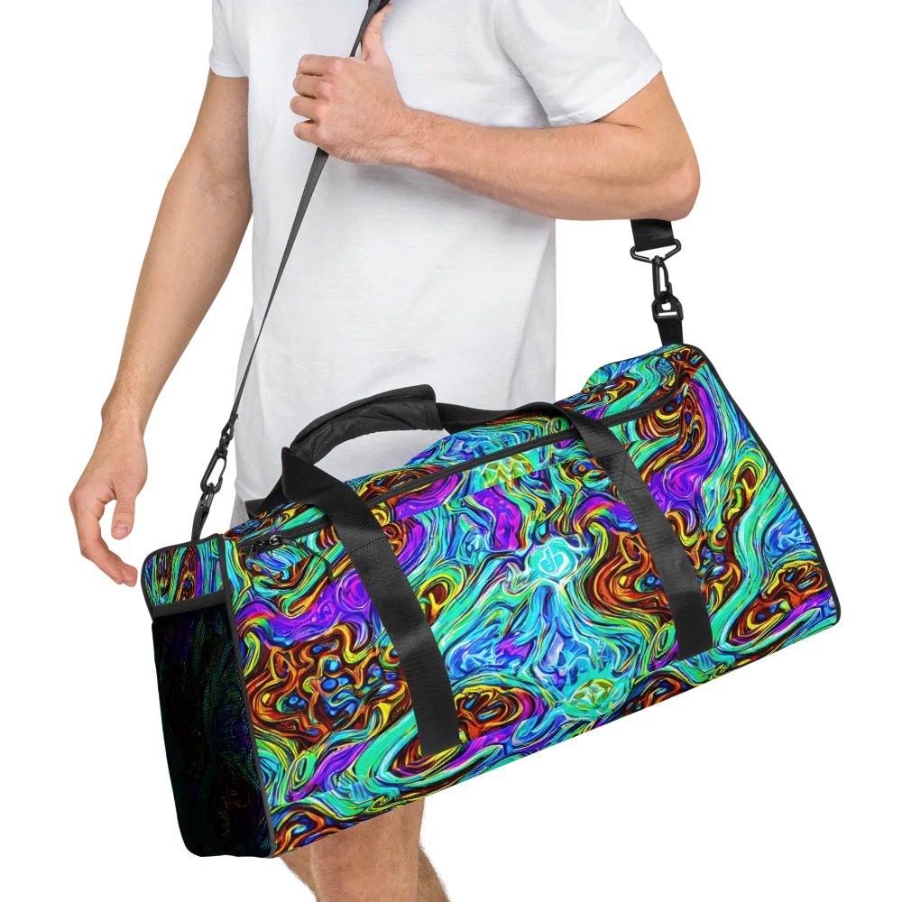 Mystic Iridescence on Duffle Bag — Right Front
