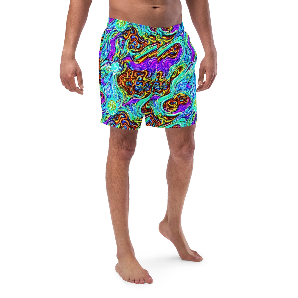 Mystic Iridescence on Swim Trunks — Front