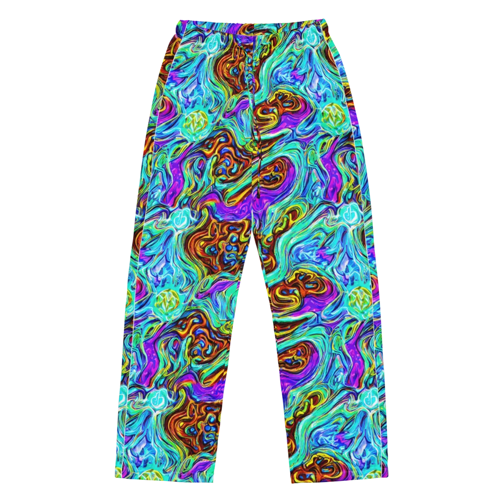 Mystic Iridescence on Women's Pajama Pants — Front