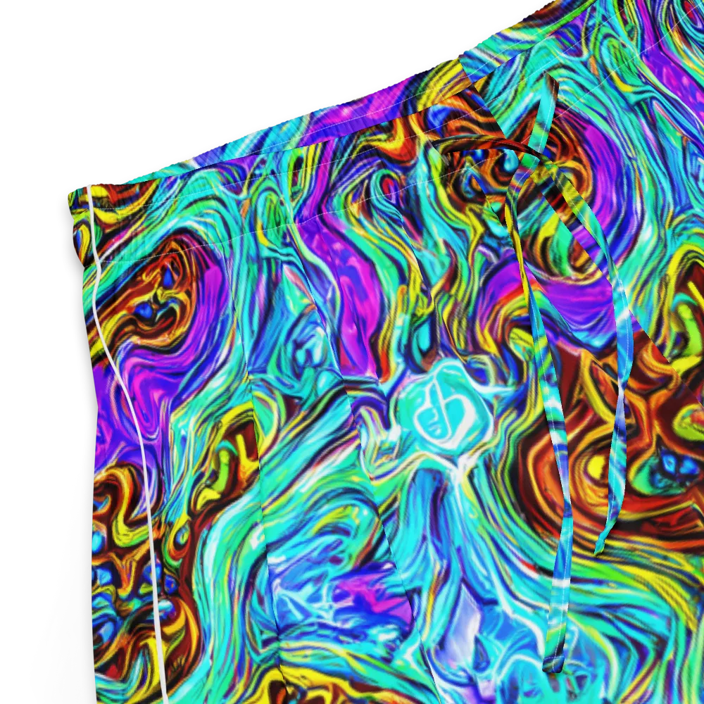 Mystic Iridescence on Women's Pajama Shorts — Product details