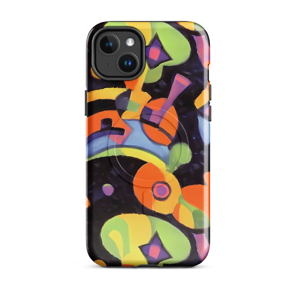 Neon Symphony on MagSafe Tough Case for iPhone® — Front