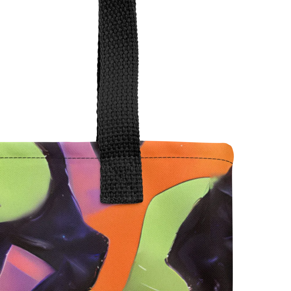 Neon Symphony on Tote Bag — Product details