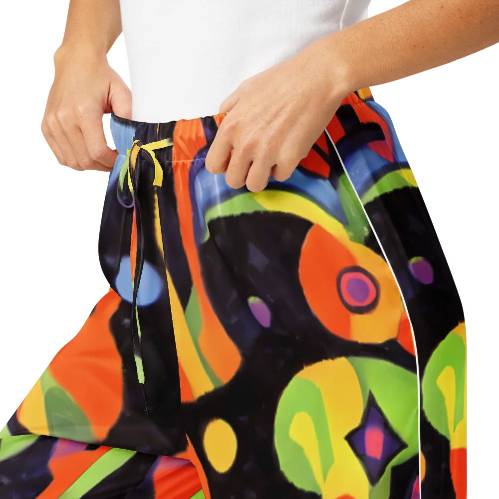 Neon Symphony on Women's Pajama Pants — Product details