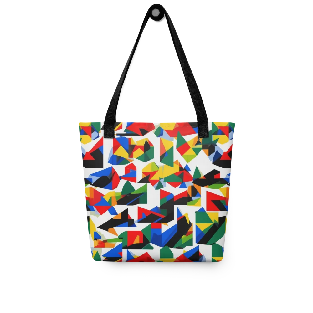 Chromatic Facets on Tote Bag — Front