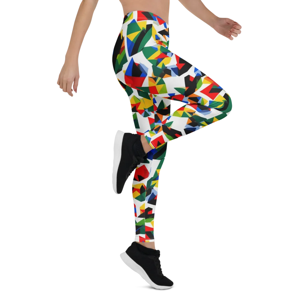 Chromatic Facets on Leggings — Right