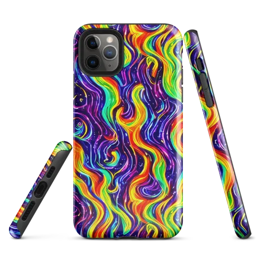 Galactic Flames on a Tough Case for iPhone®