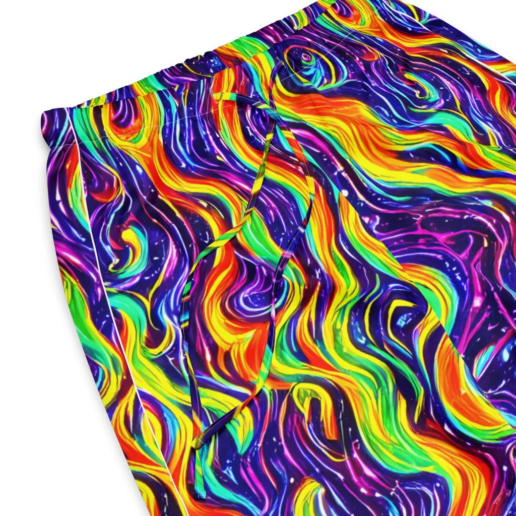 Galactic Flames on Women's Pajama Pants — Product details