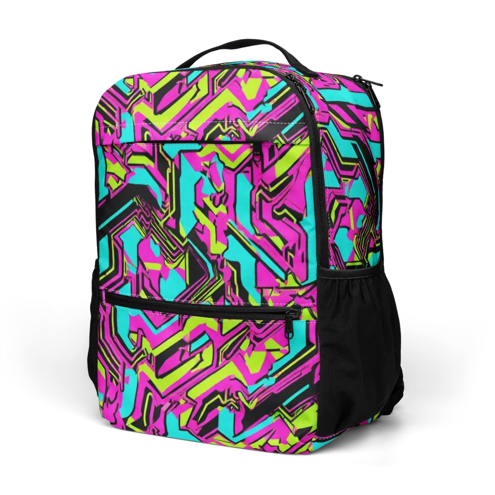 Hypercolor Shard on Utility Backpack — Left Front
