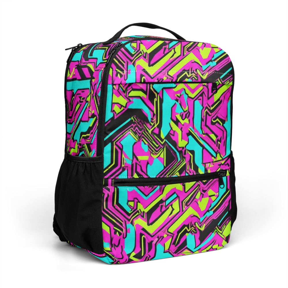 Hypercolor Shard on Utility Backpack — Right Front