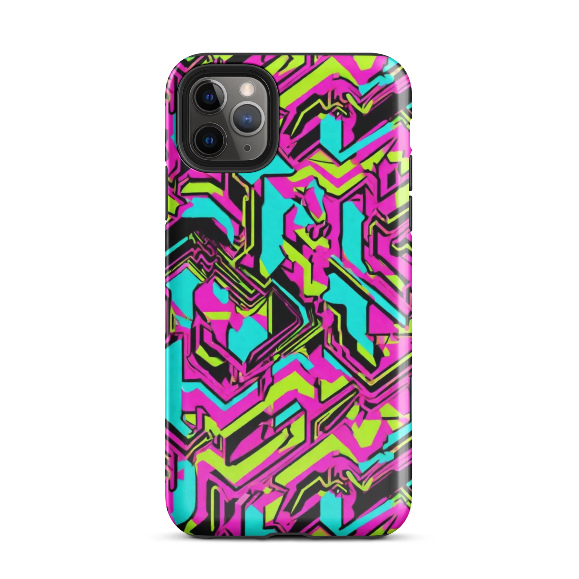 Hypercolor Shard on Tough Case for iPhone® — Front
