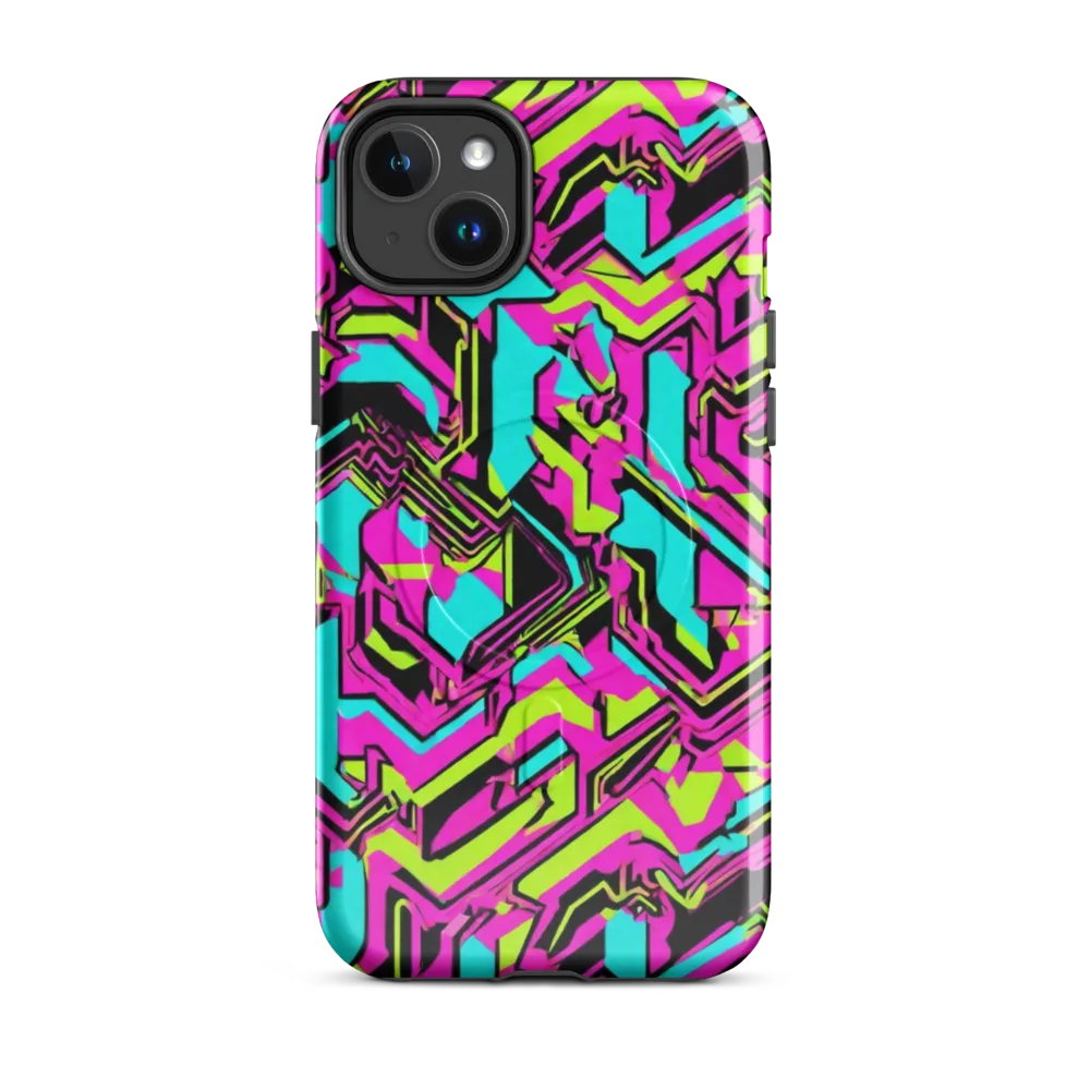 Hypercolor Shard on MagSafe Tough Case for iPhone® — Front