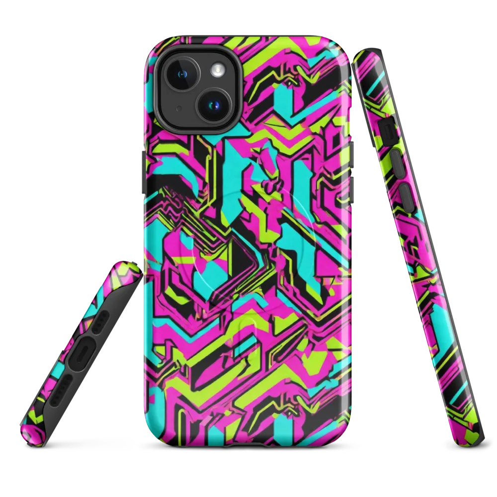 Hypercolor Shard on MagSafe Tough Case for iPhone® — Front