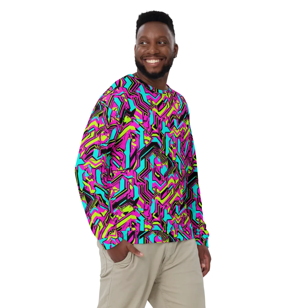 Hypercolor Shard on Sweatshirt — Front