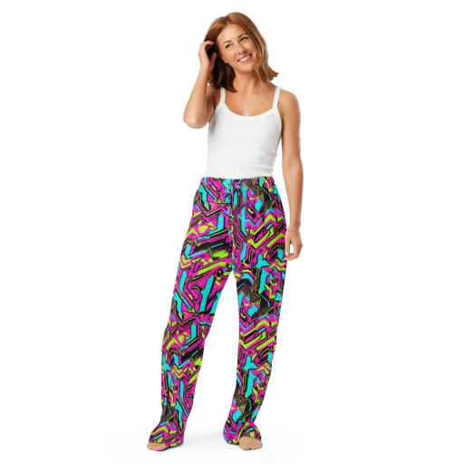 Hypercolor Shard on a Women's Pajama Pants
