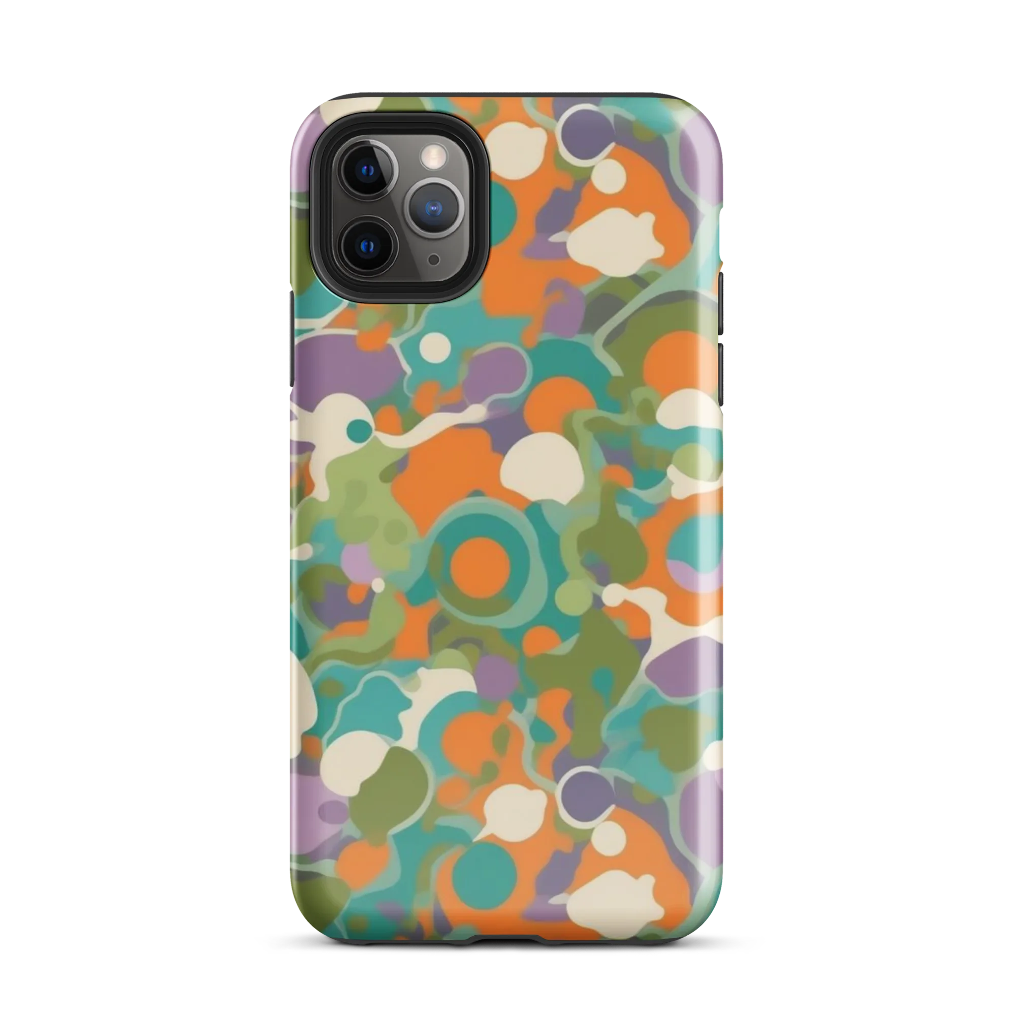 Painterly Pulse on Tough Case for iPhone® — Front