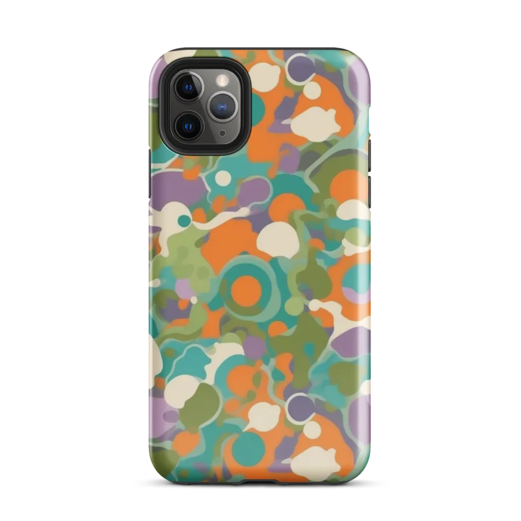 Painterly Pulse on Tough Case for iPhone® — Front