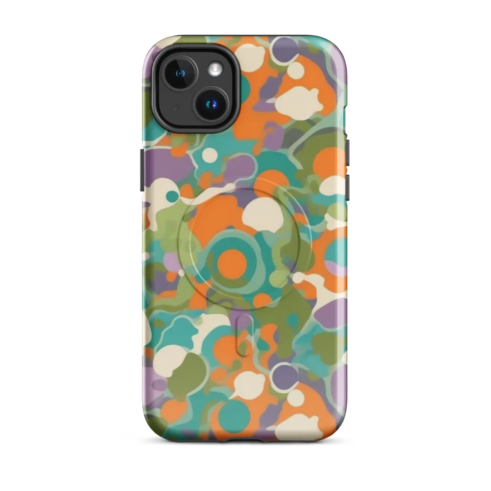 Painterly Pulse on MagSafe Tough Case for iPhone® — Front