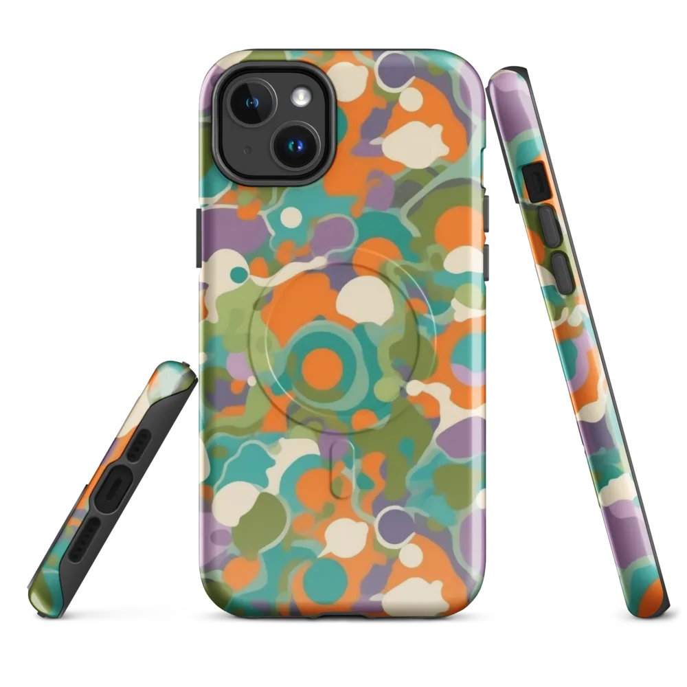 Painterly Pulse on MagSafe Tough Case for iPhone® — Front