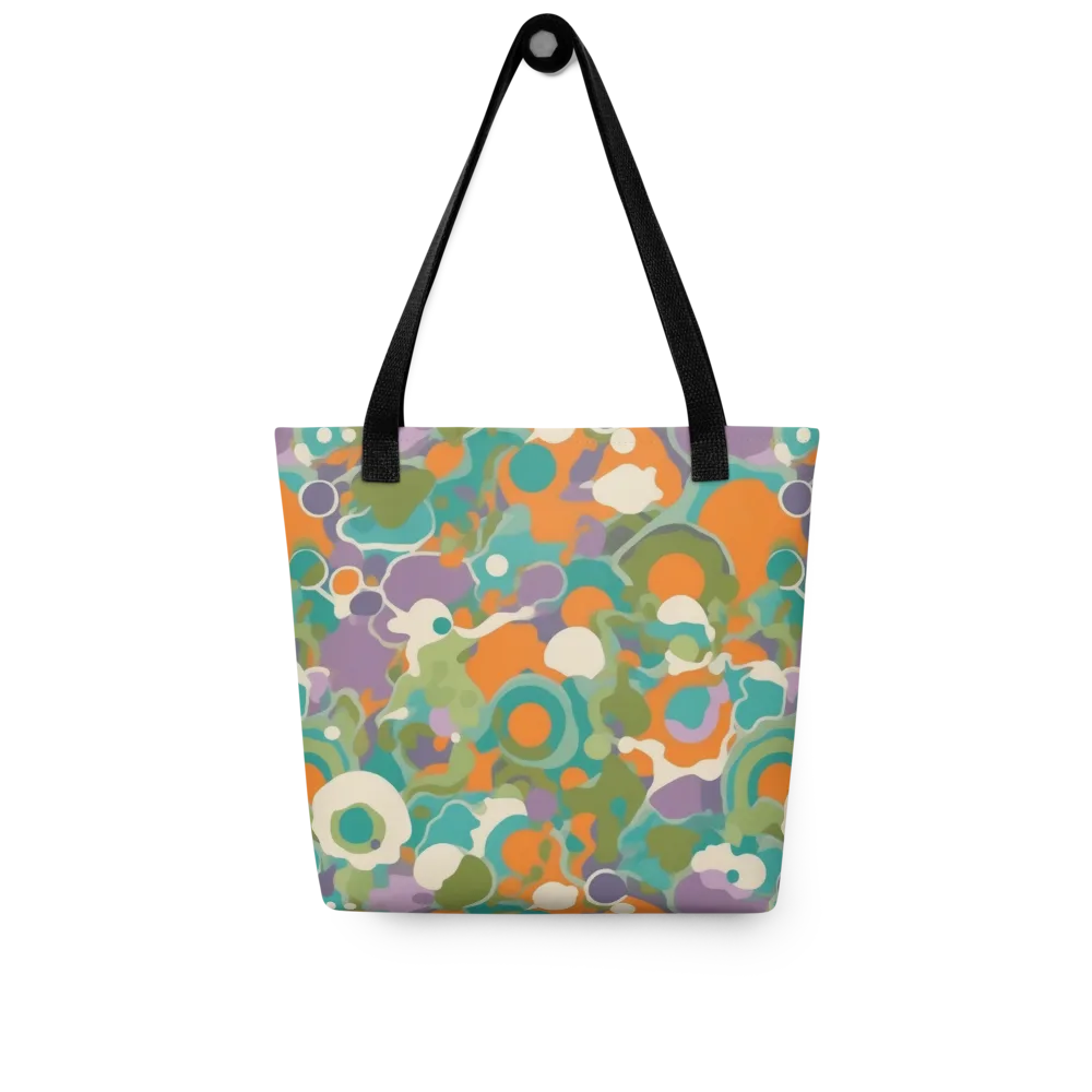 Painterly Pulse on Tote Bag — Front
