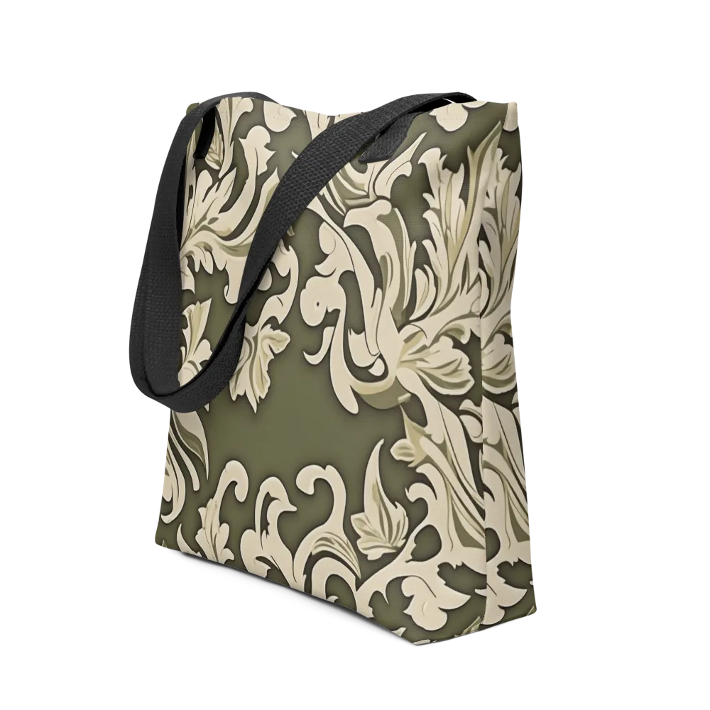 Olive Acanthus on Tote Bag — Front