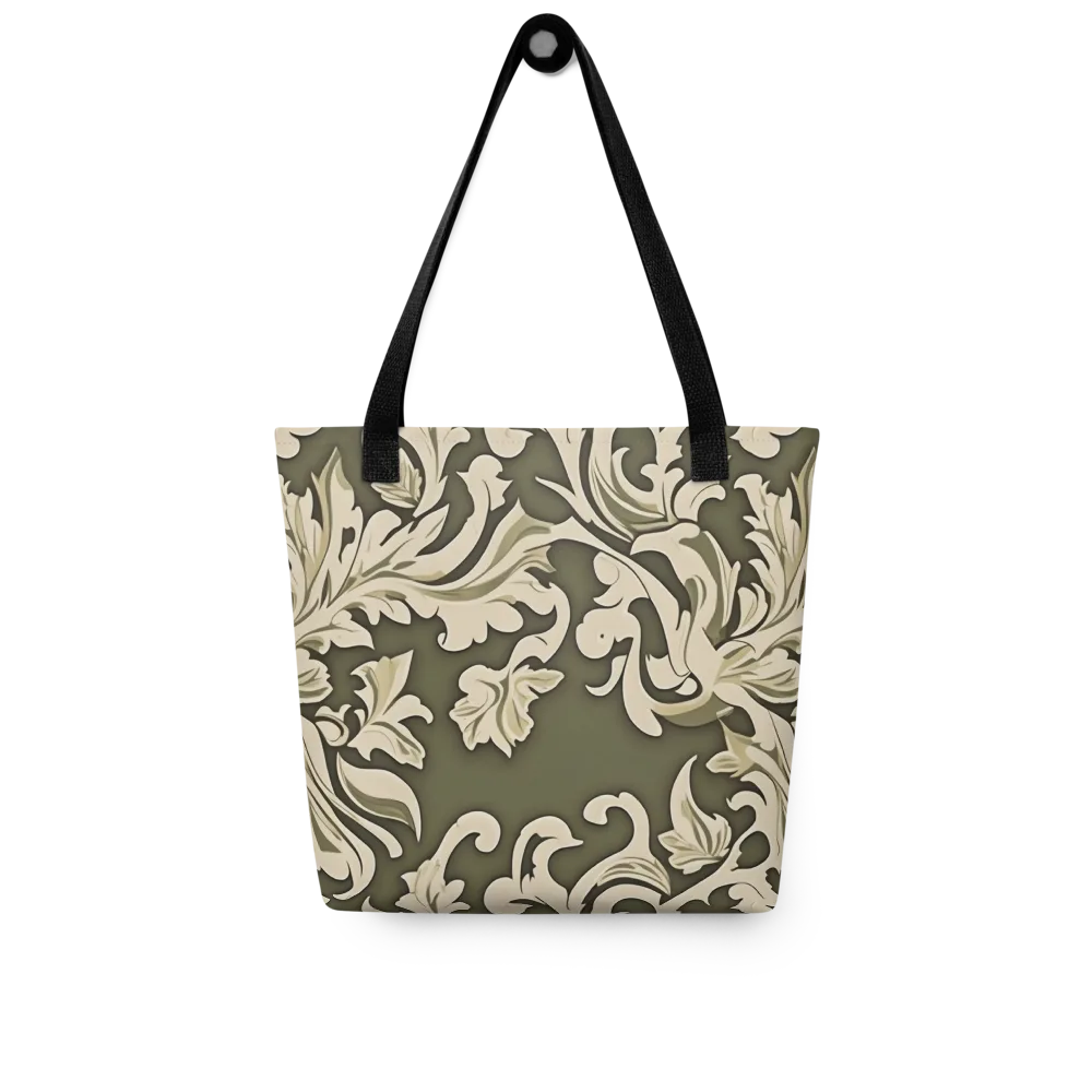 Olive Acanthus on Tote Bag — Front