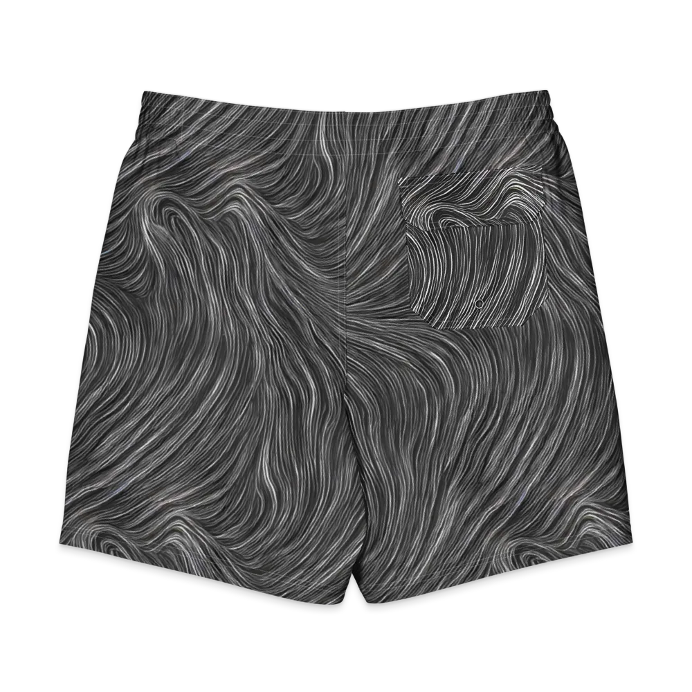 Wirth Waves on Men's Board Shorts — Back