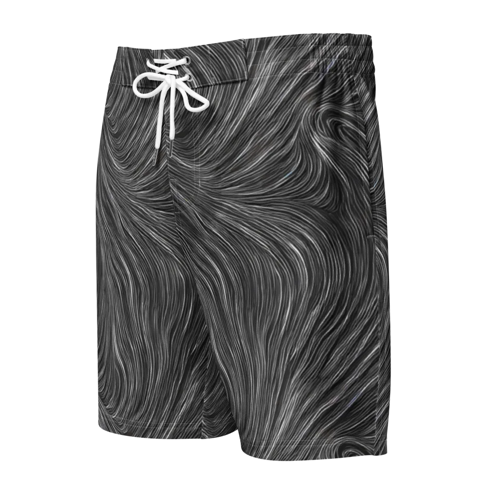 Wirth Waves on Men's Board Shorts — Front
