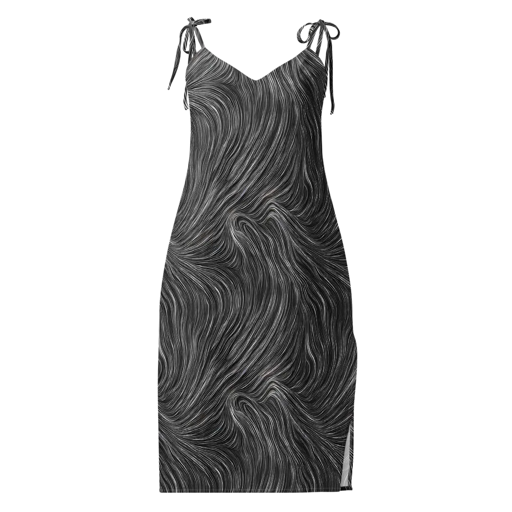 Wirth Waves on Slip Dress — Front